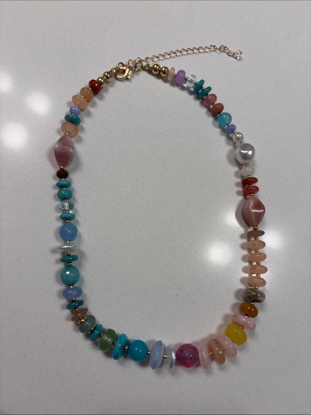 Multicolor Beaded Necklace